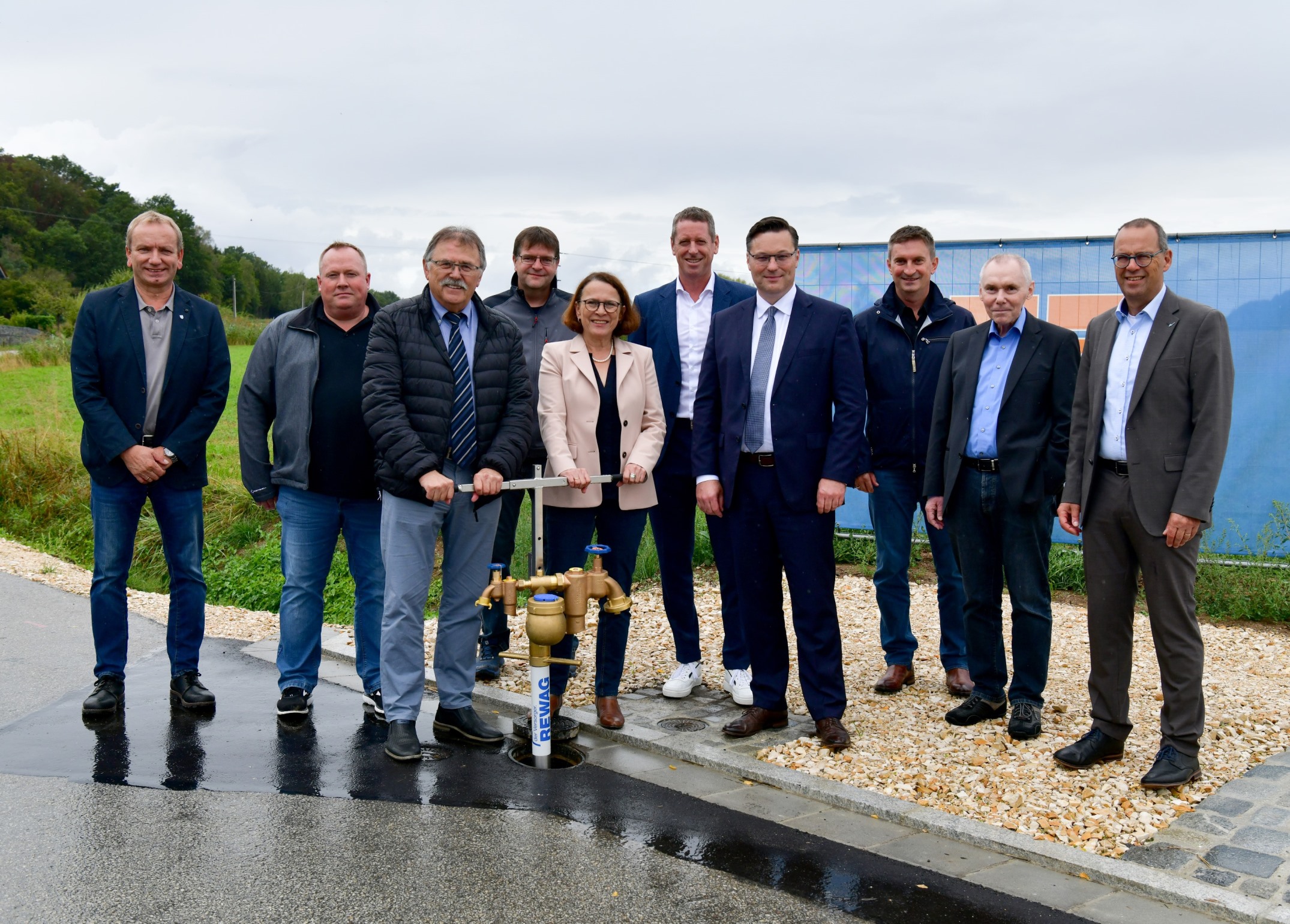 Die Verbundleitung zwischen Regensburg und Kneiting sichert langfristig die Trinkwasserversorgung der Region