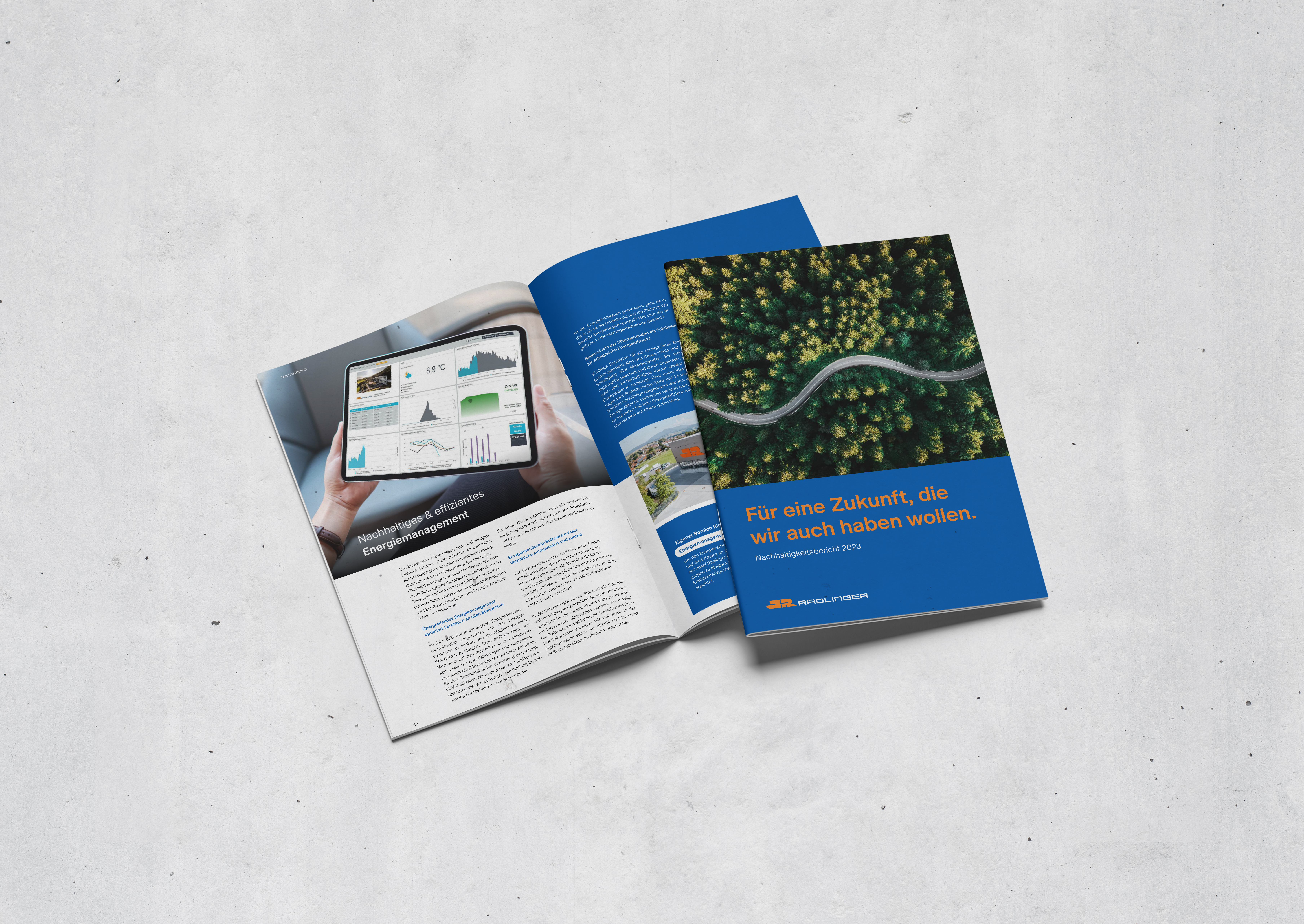 Nachhaltigkeitsbericht 2023 der Josef Rädlinger Unternehmensgruppe