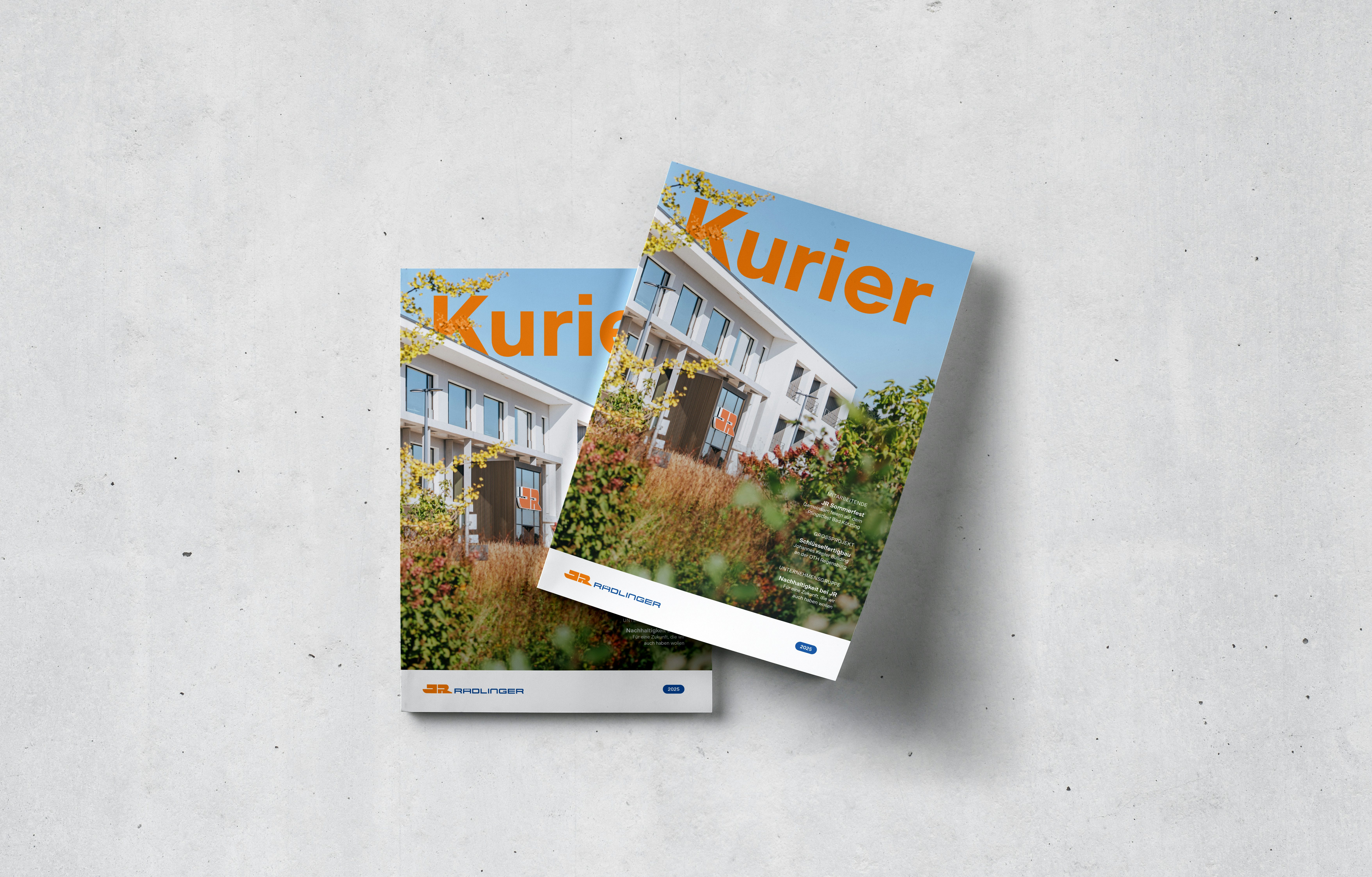 Die neue Ausgabe des Unternehmensmagazins der Josef Rädlinger Unternehmensgruppe