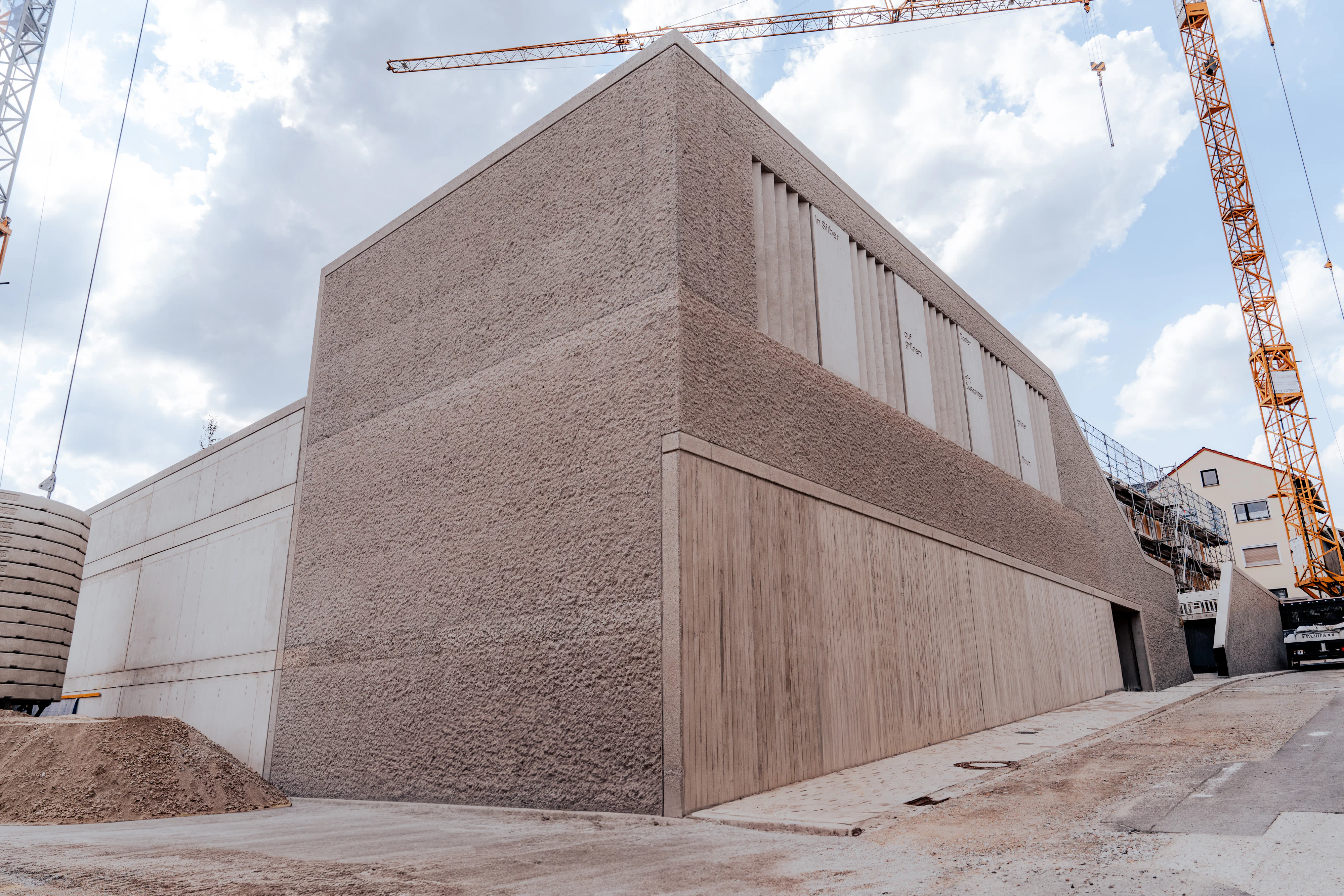 Fassade der Parkgarage