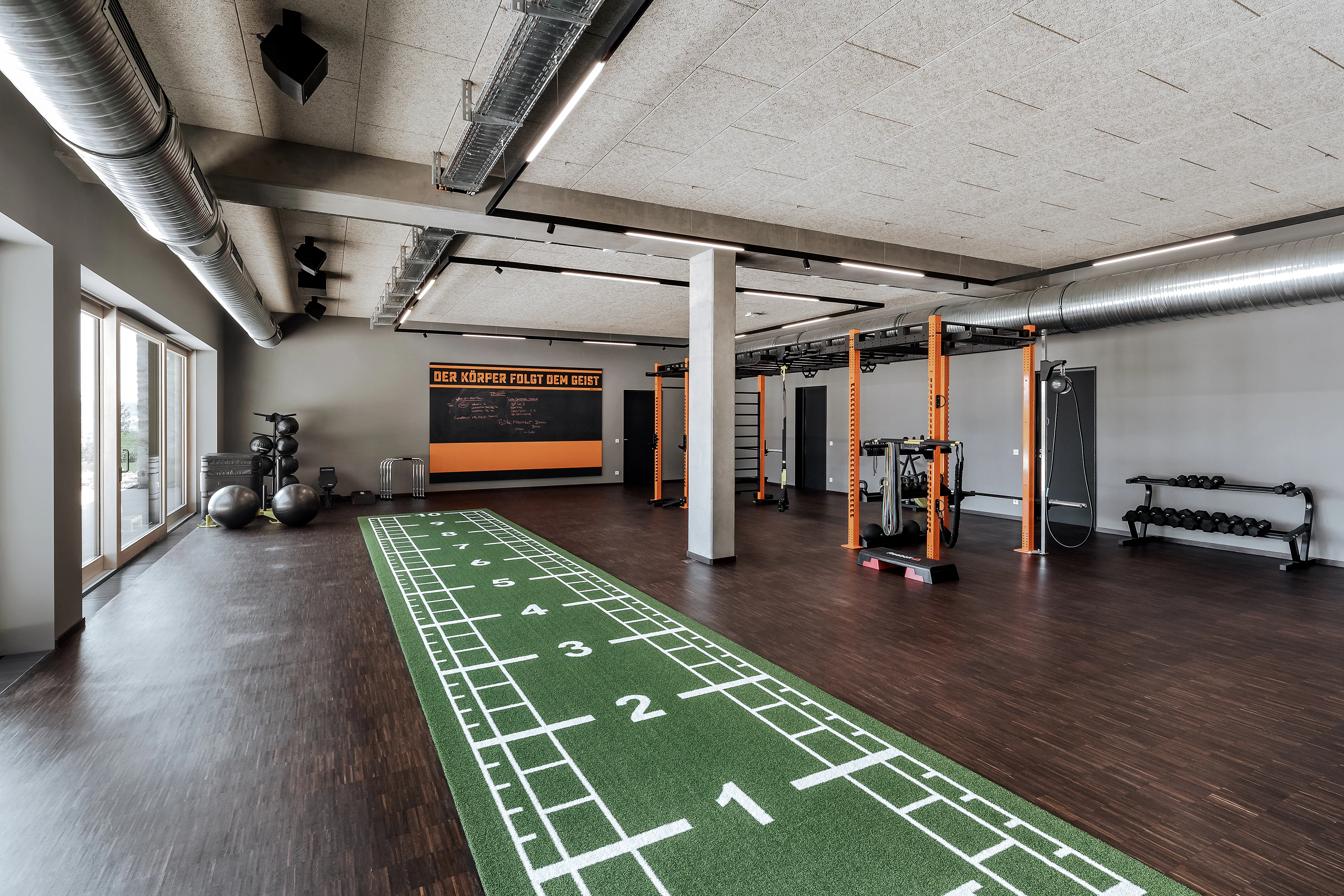 Fitnessstudio in der Rädlinger Hauptverwaltung in Cham