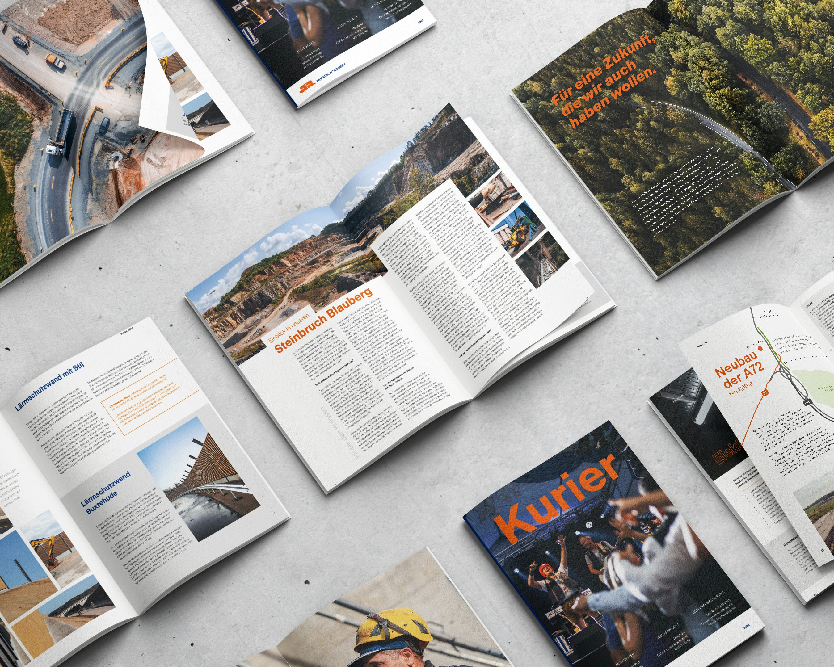 Alle wichtigen Medien der Josef Rädlinger Unternehmensgruppe zum Download