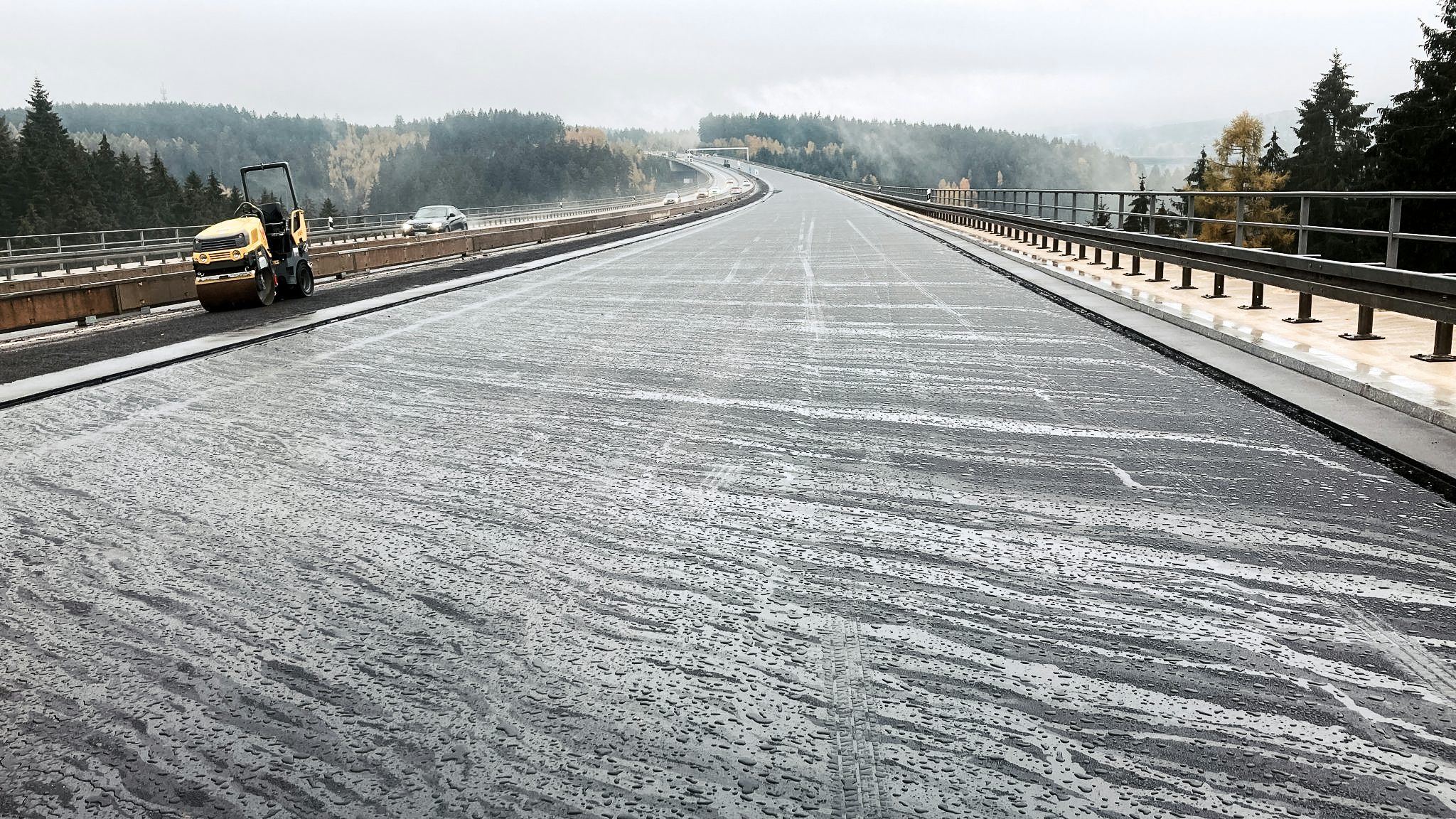 Fahrbahnsanierung Talbrücke Albrechtsgraben