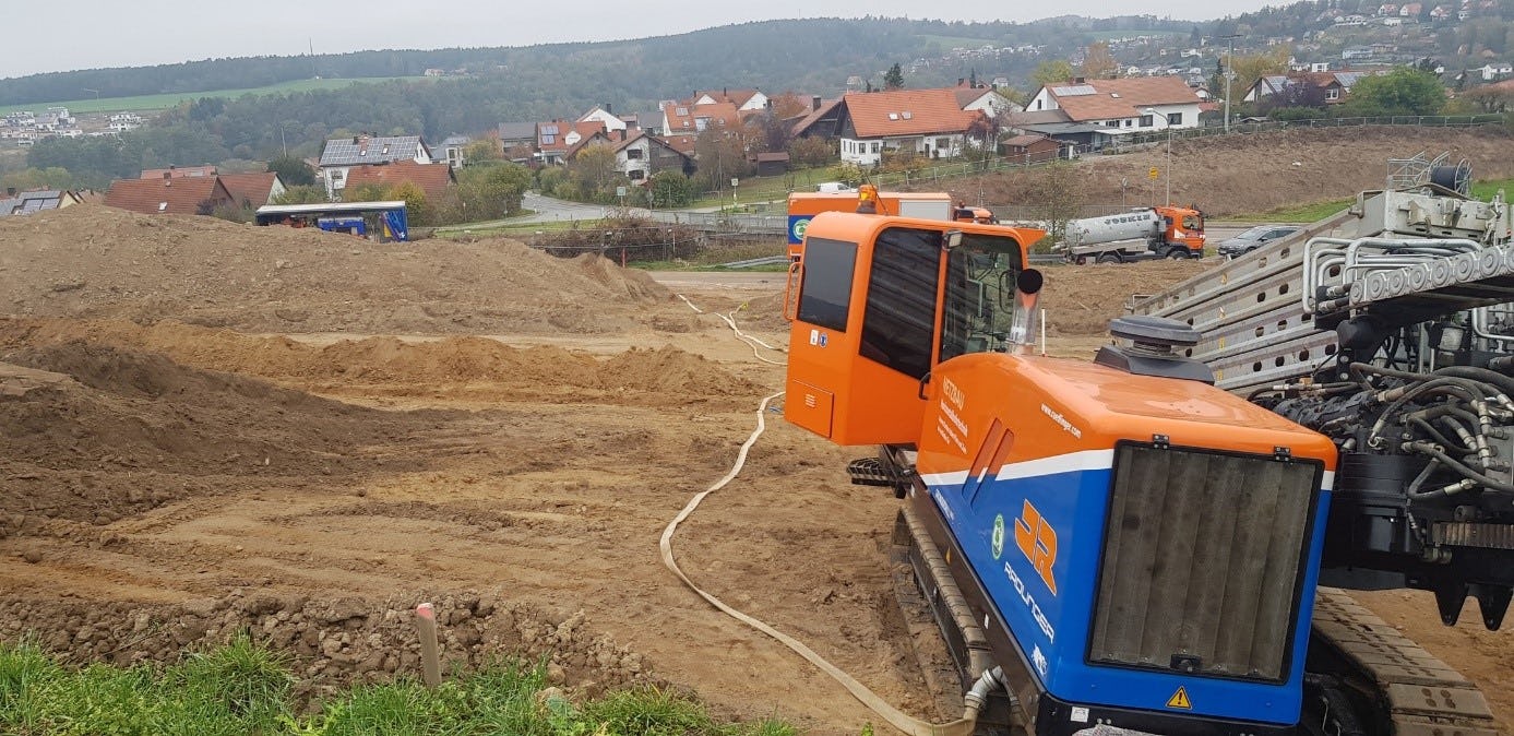 Horizontalspülbohrung B16 bei Wenzenbach
