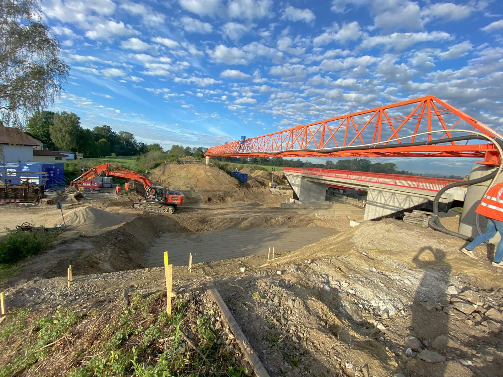 Verschubbrücke in Mühldorf am Inn