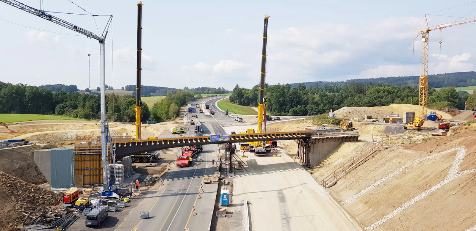 Josef Rädlinger Baustelle B303 Ortsumgehung Schirnding