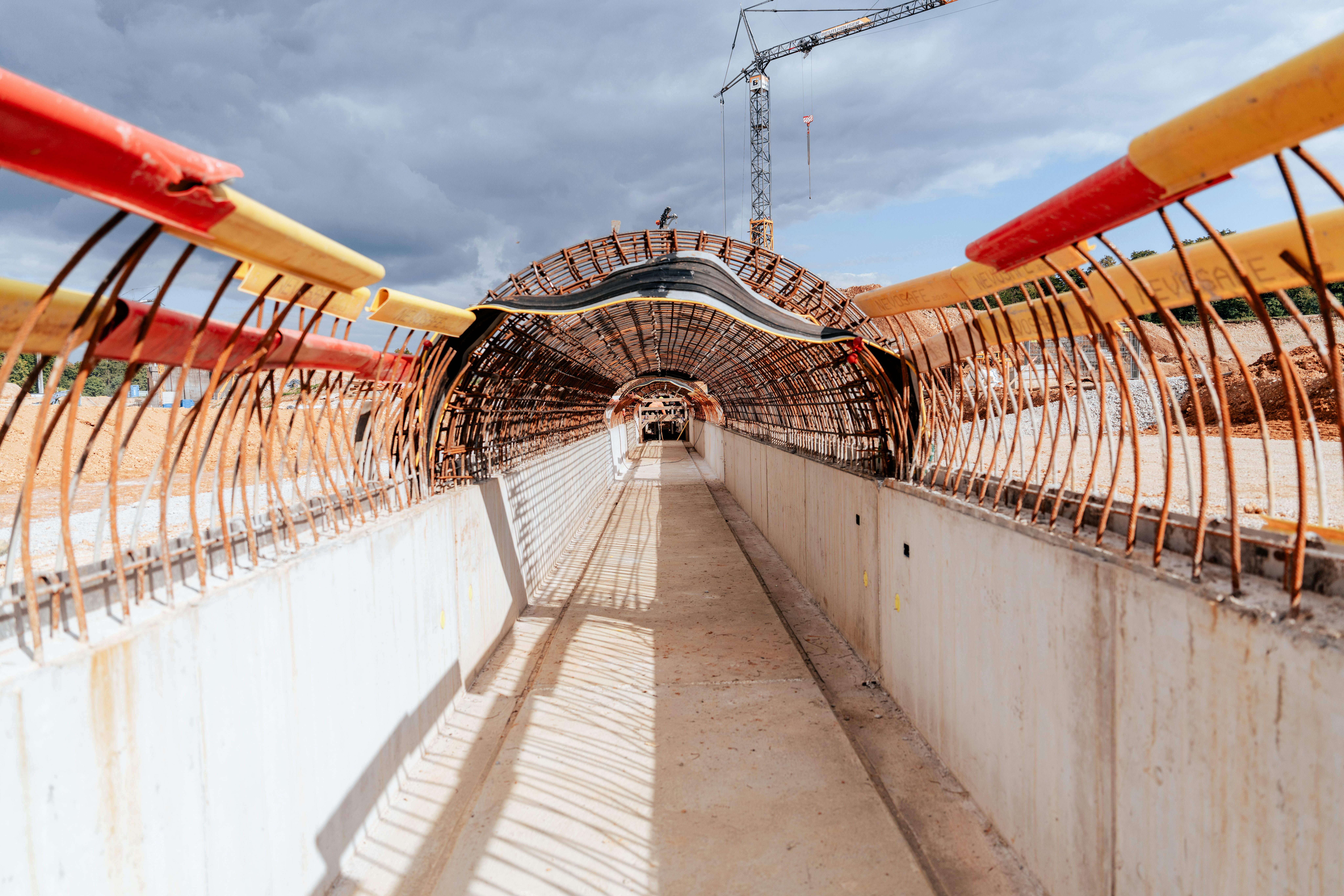 Pumpspeicherkraftwerk Happurg, Sanierung Oberbecken: Kontrollgang von innen