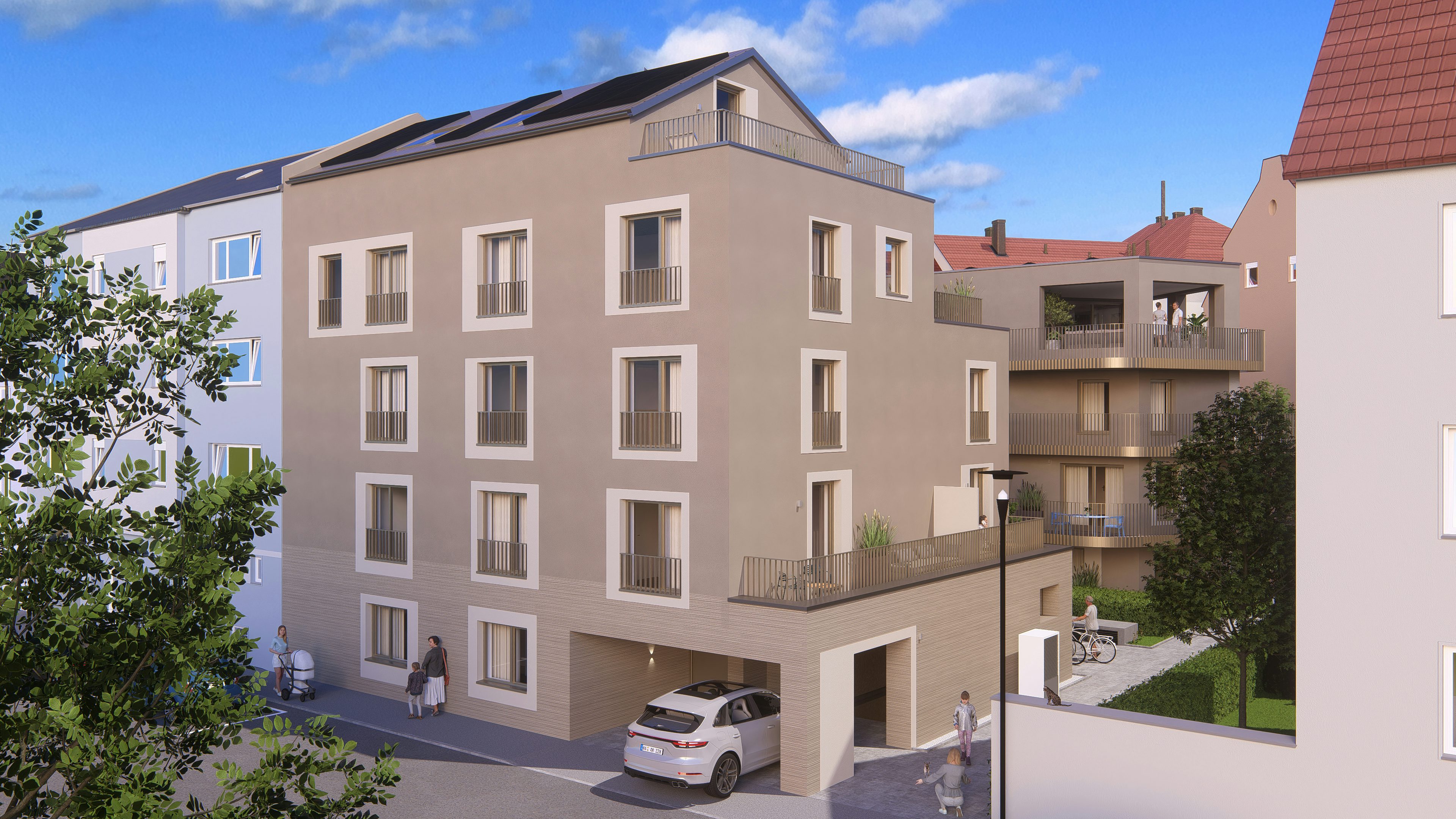 Neubauprojekt Regensburg | Wohnung kaufen im Sternhof | Rädlinger