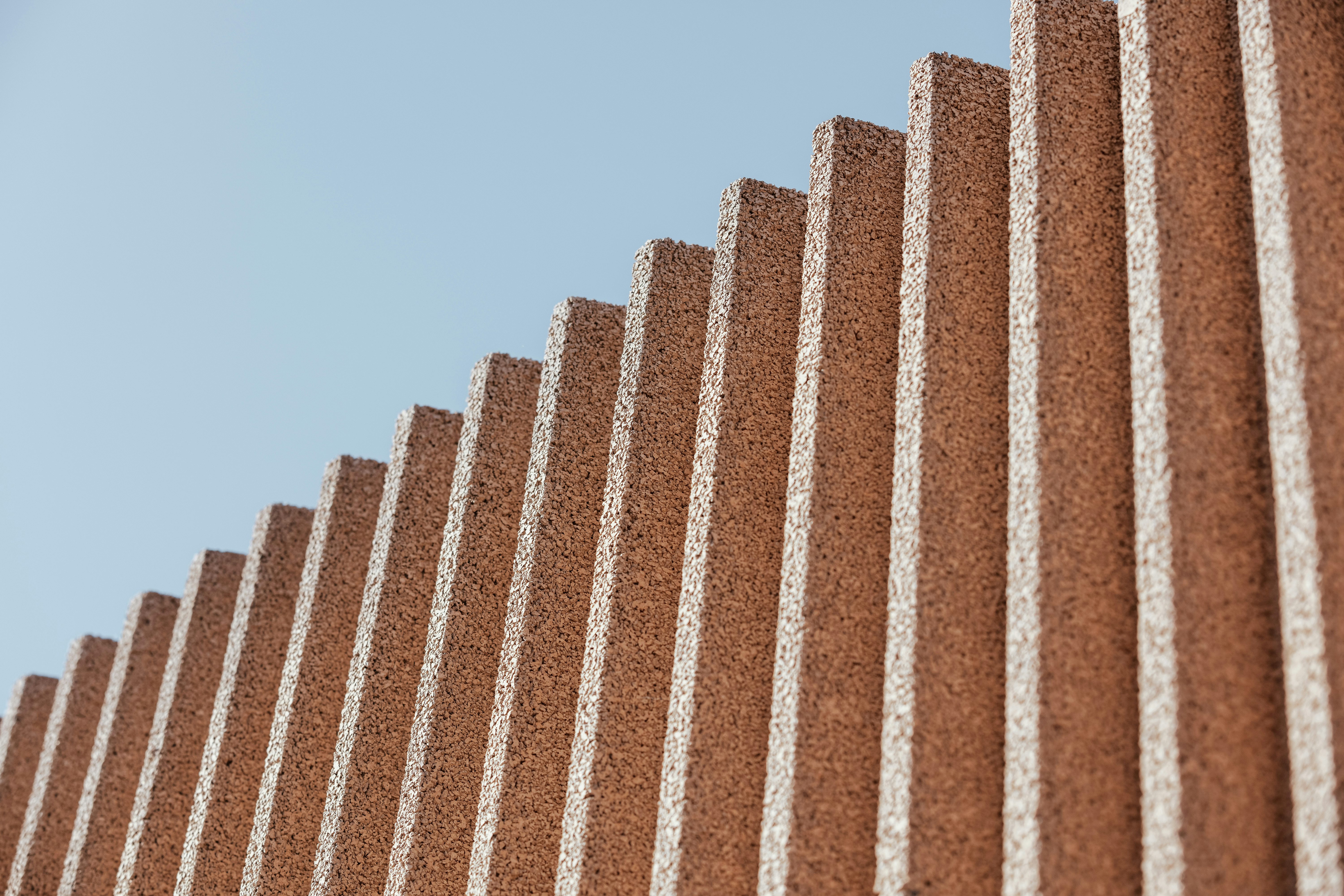 Detailaufnahme einer Lärmschutzwand von Rädlinger