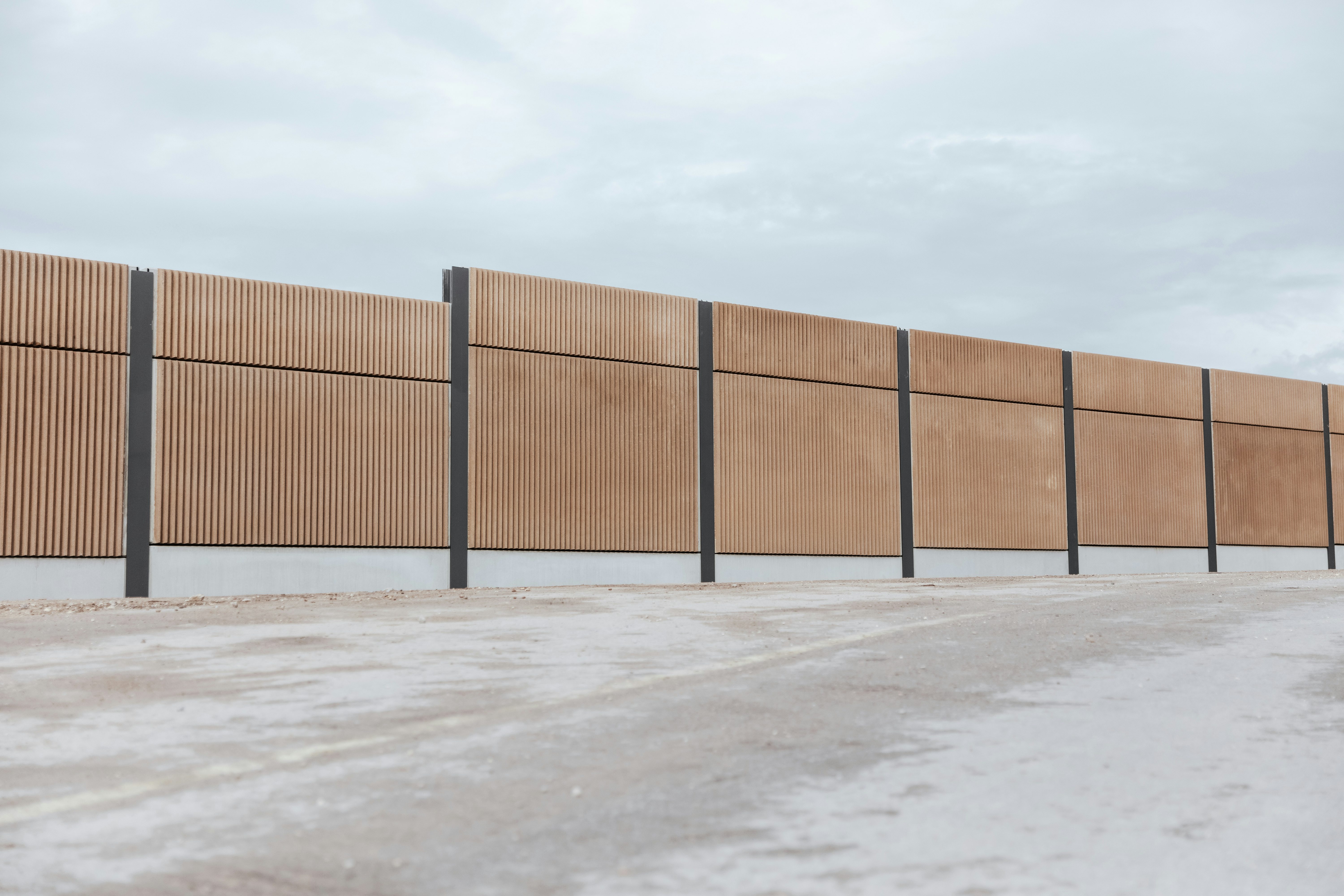 Lärmschutzwand von Rädlinger aus Holz